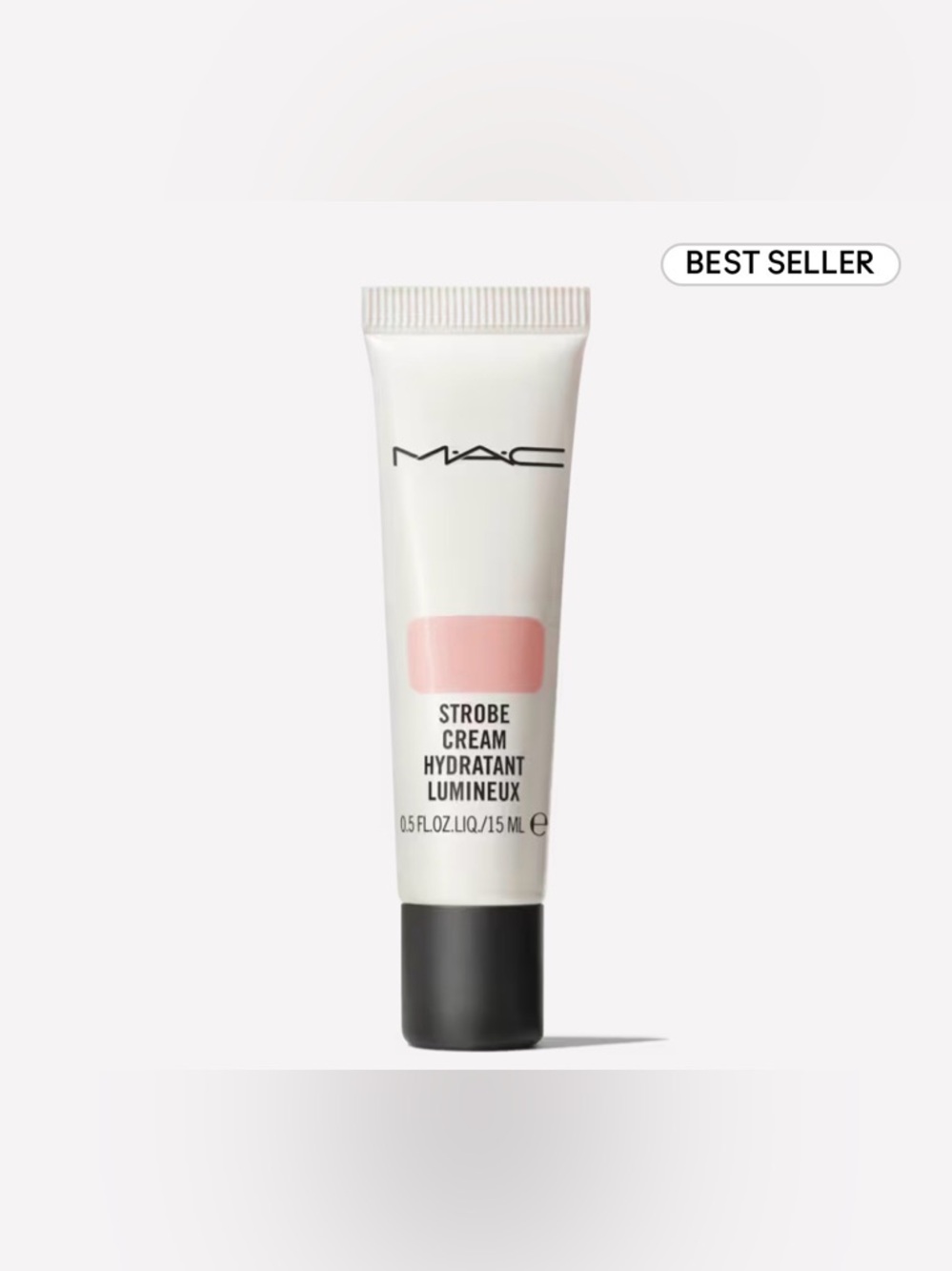MAC Mini PINKLITE Strobe Cream with clear crossbody bag. New in Box.